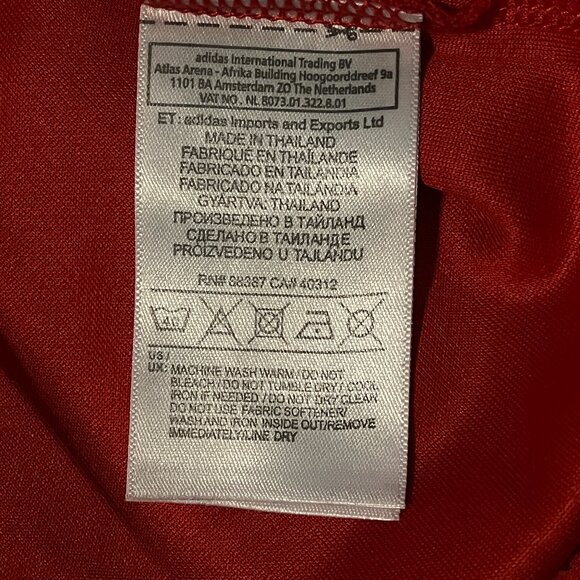 🇪🇸Adidas SPAIN 2017/18 Men's Soccer Fútbol Jersey Size M 2018 FIFA WORLD CUP! - Picture 12 of 14